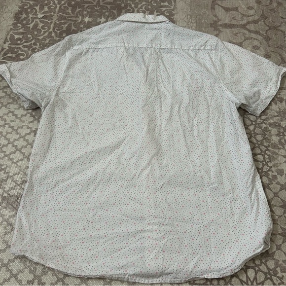 Ricky Singh Denim and Flower Men's Short Sleeve  White Short sleeve Size L - Picture 5 of 5